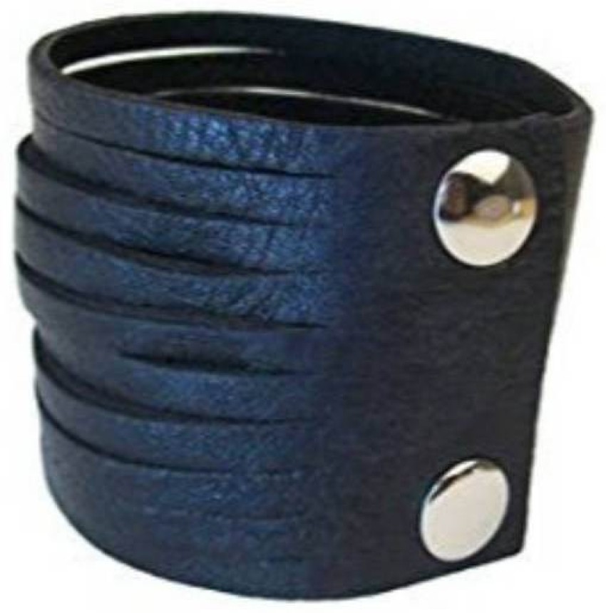 Men's Leather Bracelets - Designer Leather Bracelets for Men