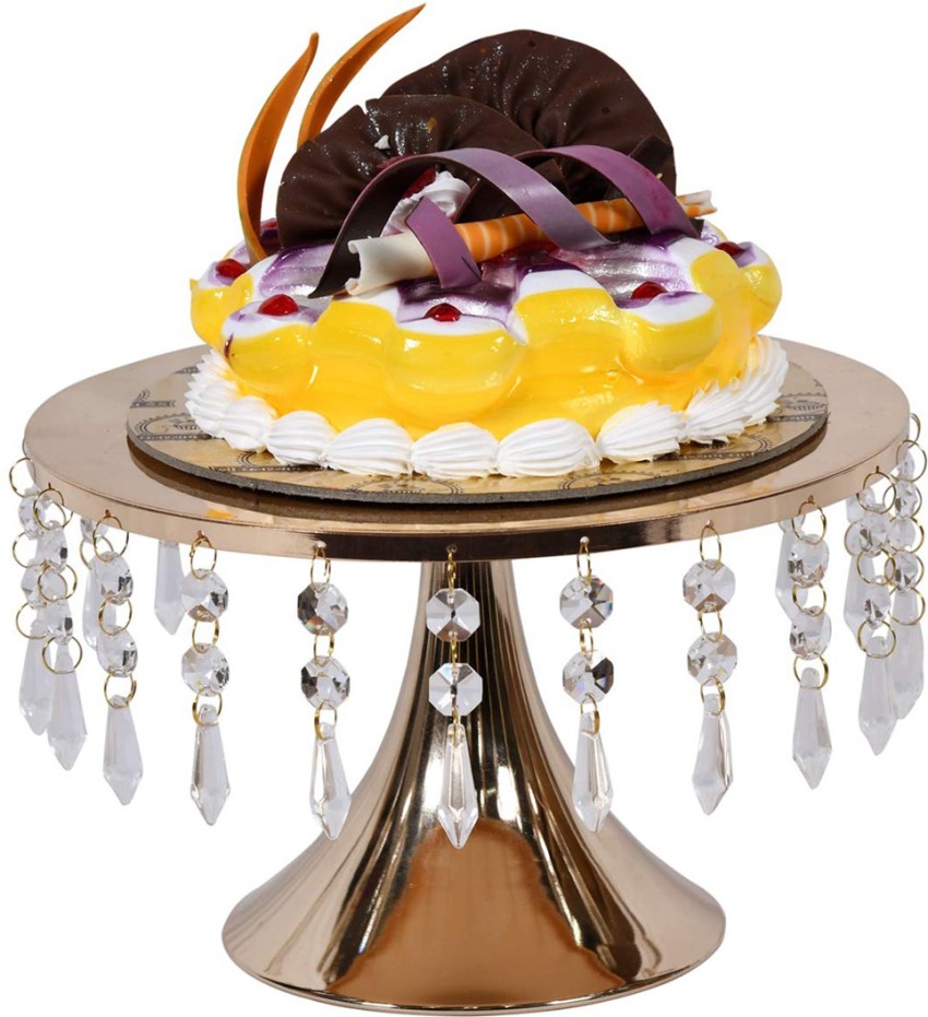 noble foods 2 Tier Gold Cake Stand, Round Cupcake Stand for Parties, 10/8  Inch, Metal Brass Cake Server Price in India - Buy noble foods 2 Tier Gold Cake  Stand, Round Cupcake