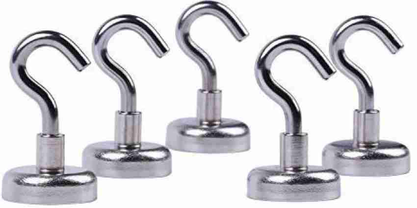 Lifekrafts Heavy Duty Magnetic Hooks (Pack OF 5) for Multi-Purpose Hanging  Hook 5 Price in India - Buy Lifekrafts Heavy Duty Magnetic Hooks (Pack OF  5) for Multi-Purpose Hanging Hook 5 online