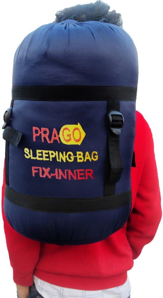 Prago Camping, Hiking, Travelling and Outdoors with Inner Fur Blanket  Premium Sleeping Bag