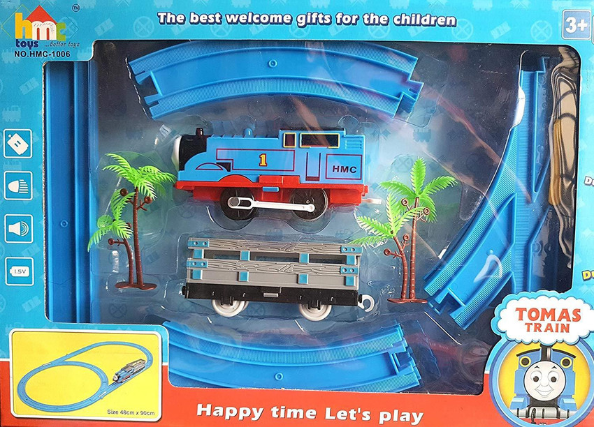 JAYNIL ENTERPRISE Battery Operated Thomas Plastic Toy Train Track