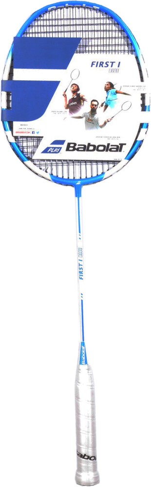 BABOLAT FIRST I Blue Strung Badminton Racquet Buy BABOLAT FIRST