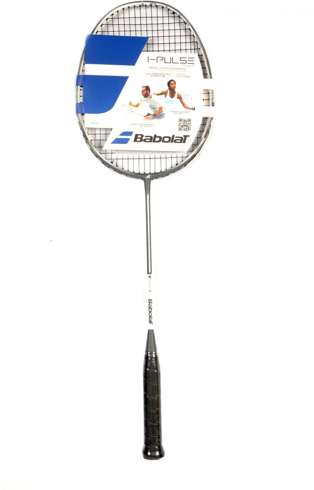 BABOLAT I PULSE POWER Grey Strung Badminton Racquet Buy BABOLAT