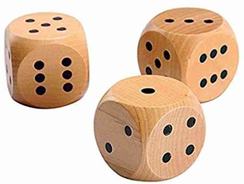 1Set=16 Pieces 24*12mm Wooden Pawn Chesses +1 Piece 16mm Point Dice for  Board Game Pieces Accessories Free Shipping