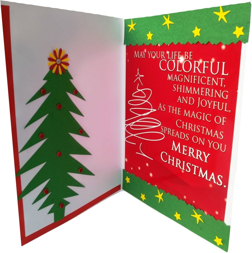 RMantra HAndmade Santa Clause Christmas Card/ Christmas Tree/Santa Greeting  Card Price in India - Buy RMantra HAndmade Santa Clause Christmas Card/  Christmas Tree/Santa Greeting Card online at