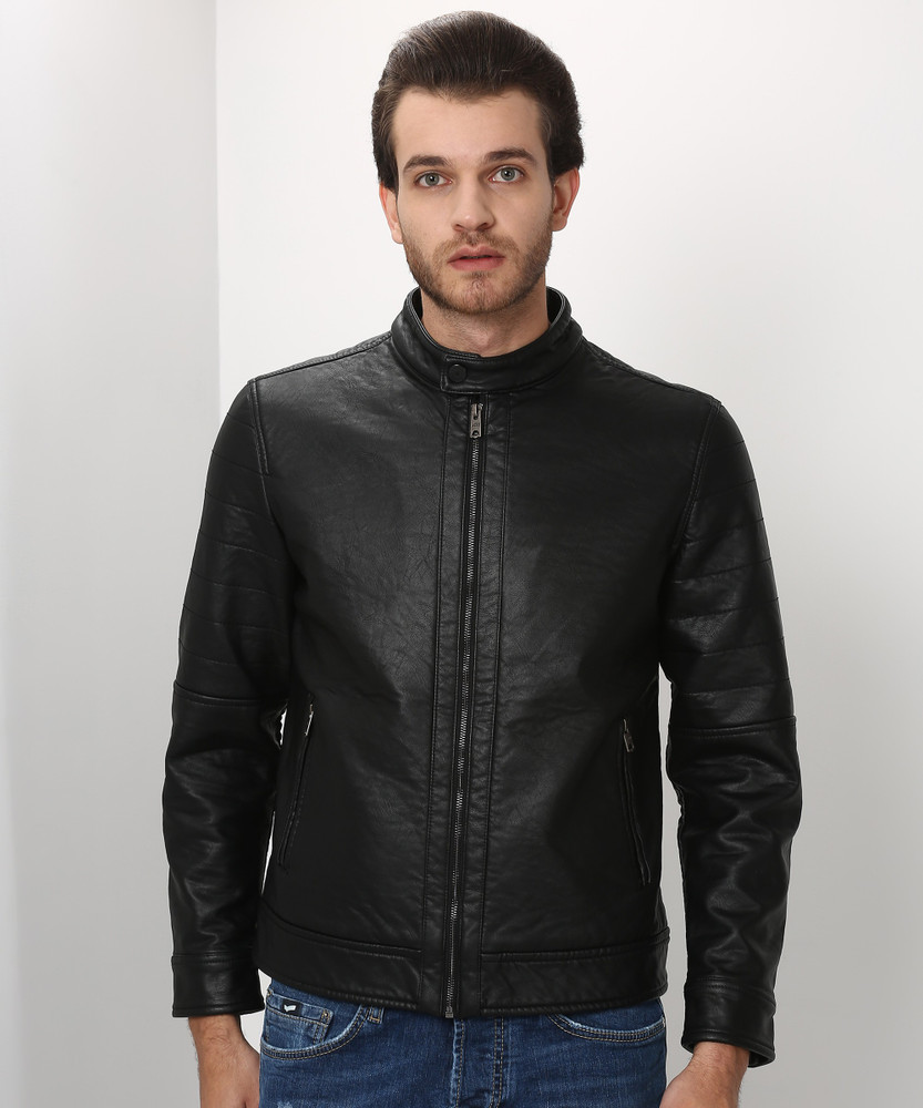 Aeropostale leather jacket cheap