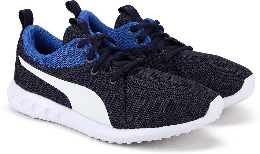 PUMA Carson 2 Jr Peacoat Strong Blue Puma Whi Boys Girls Lace Running Shoes Price in India Buy PUMA Carson 2 Jr Peacoat Strong Blue Puma Whi Boys Girls Lace Running Shoes online