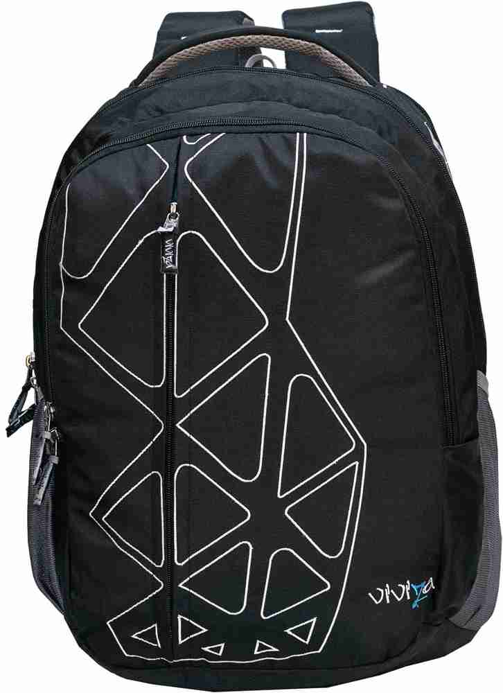 Viviza 15.6 inch Expandable Laptop Backpack Black Price in India Flipkart