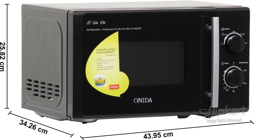 Onida microwave deals oven 23 litre