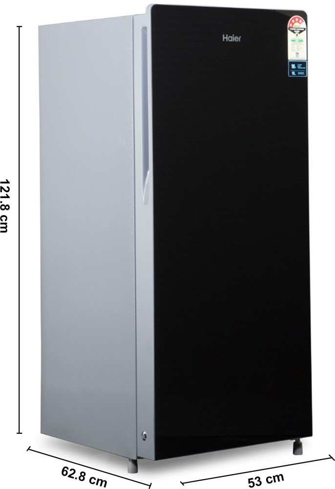 Haier mini fridge glass door best sale