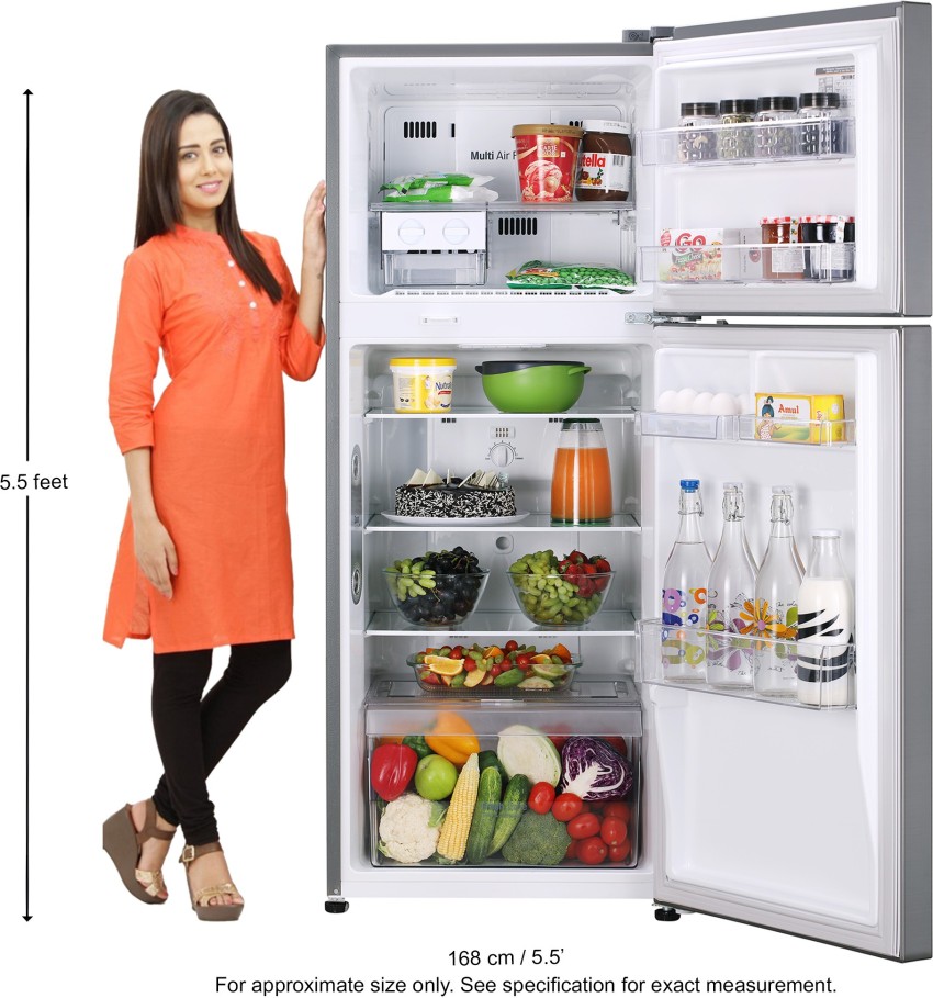 LG 260 L Frost Free Double Door 2 Star Refrigerator Online at Best 