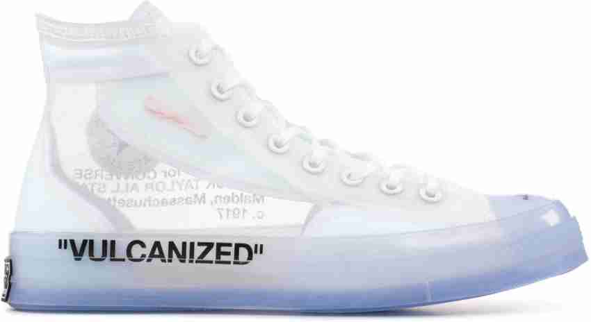 Converse x off fashion white box