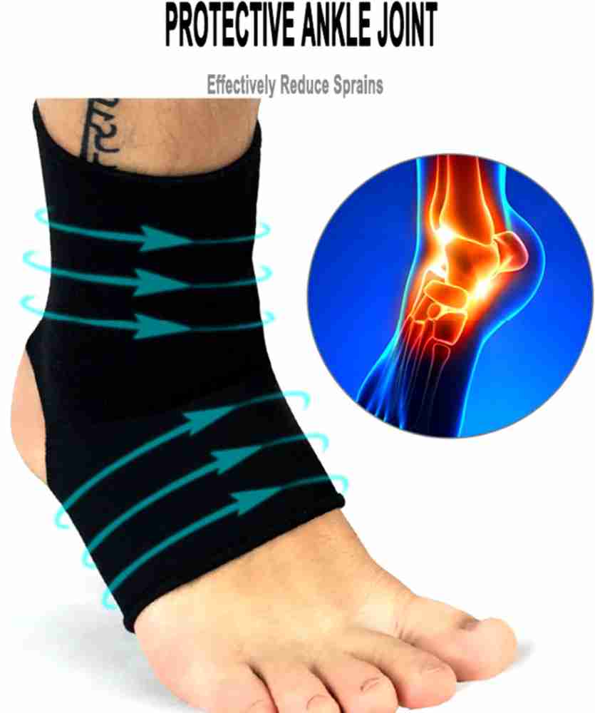 Calf Compression Sleeve Ankle Brace Leg Support Socks Foot Fasciitis Pain  Relief