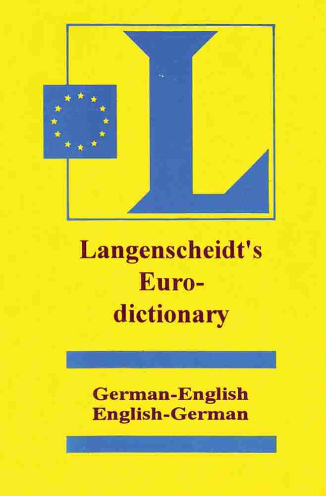 Langenscheidt Standard German Dictionary Langenscheidt standard german dictionary