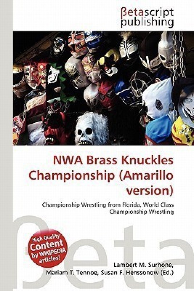 Nwa Brass Knuckles Championship (Amarillo Version): Buy Nwa Brass