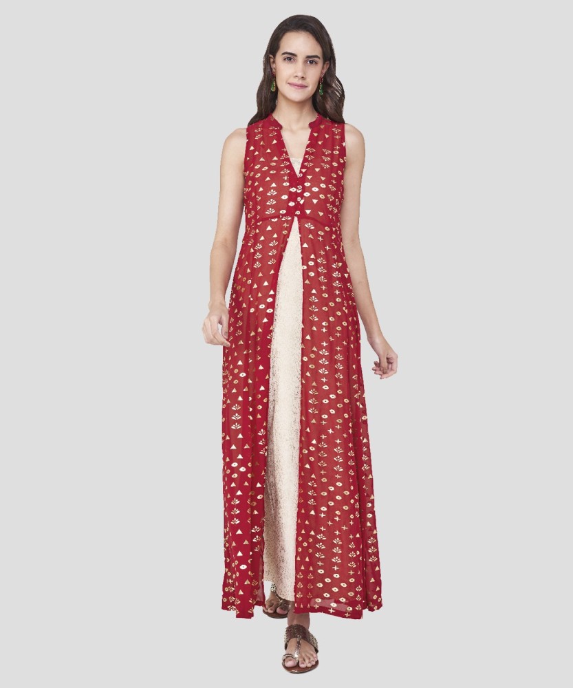 Global desi red dress best sale