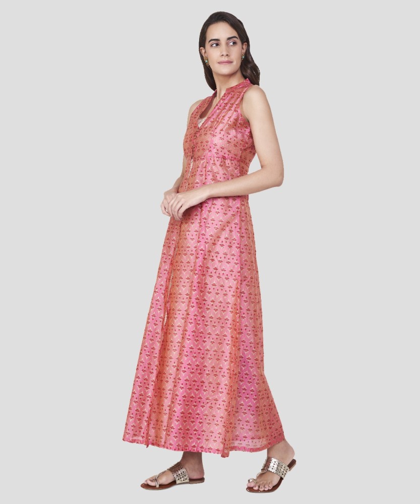 Global desi 2025 pink maxi dress