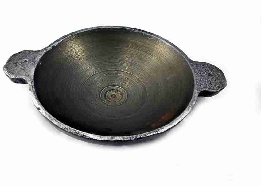 Pre-Seasoned Cast Iron Appam Pan 8 Inch, 20 cm