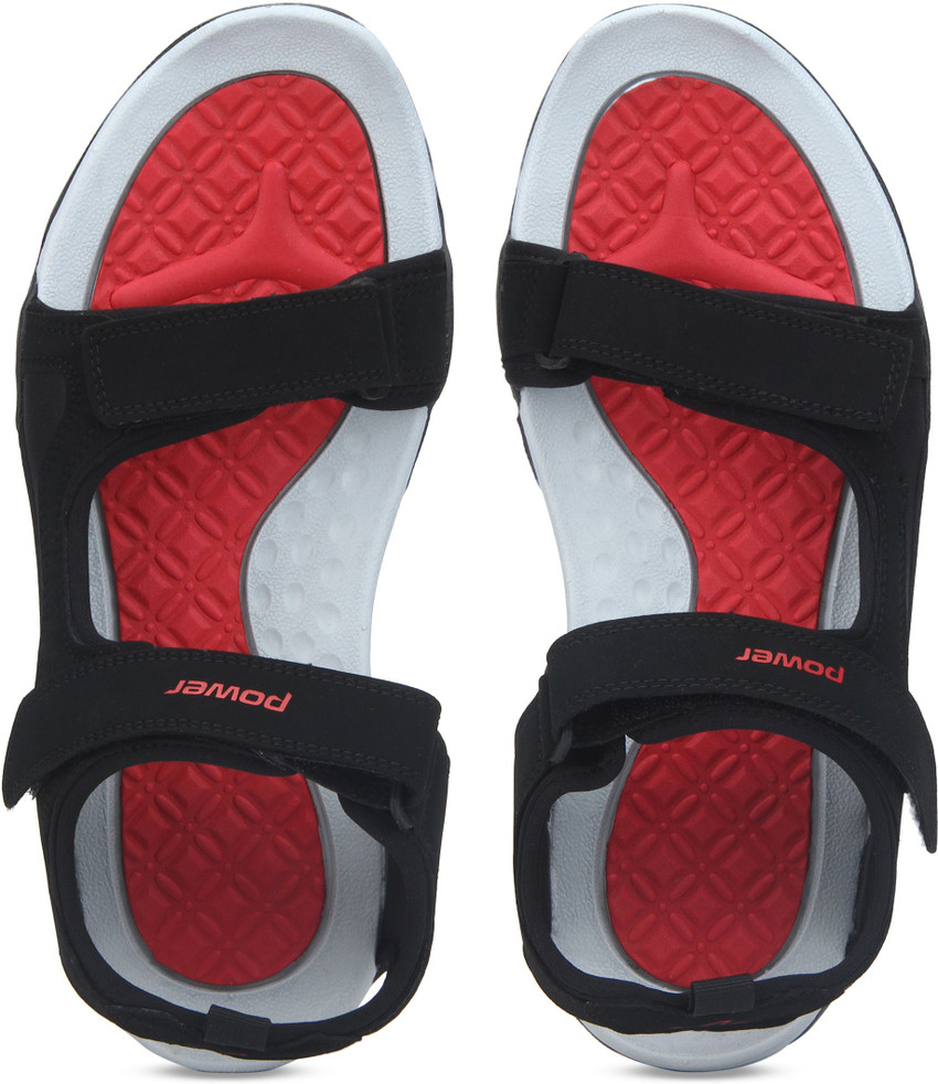 POWER Alpha Men Black Sports Sandals Buy POWER Alpha Men Black