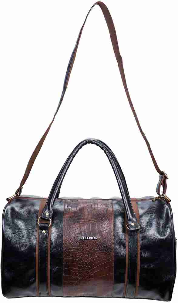 Killer leather cheap trolley bag price