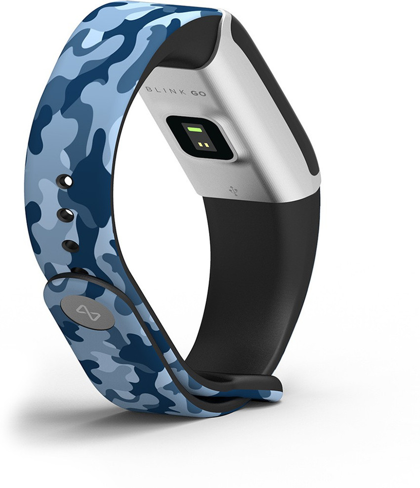 Blink GO Aqua Silver Fitness Band Buy Blink GO Aqua Silver Fitness Band Online at Best Prices in India Sports Fitness Flipkart