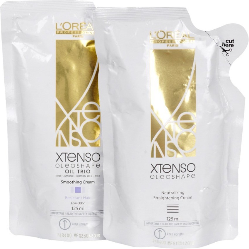 Loreal Xtenso Straightening Hair Cream Pack of 2  Amazonin Beauty