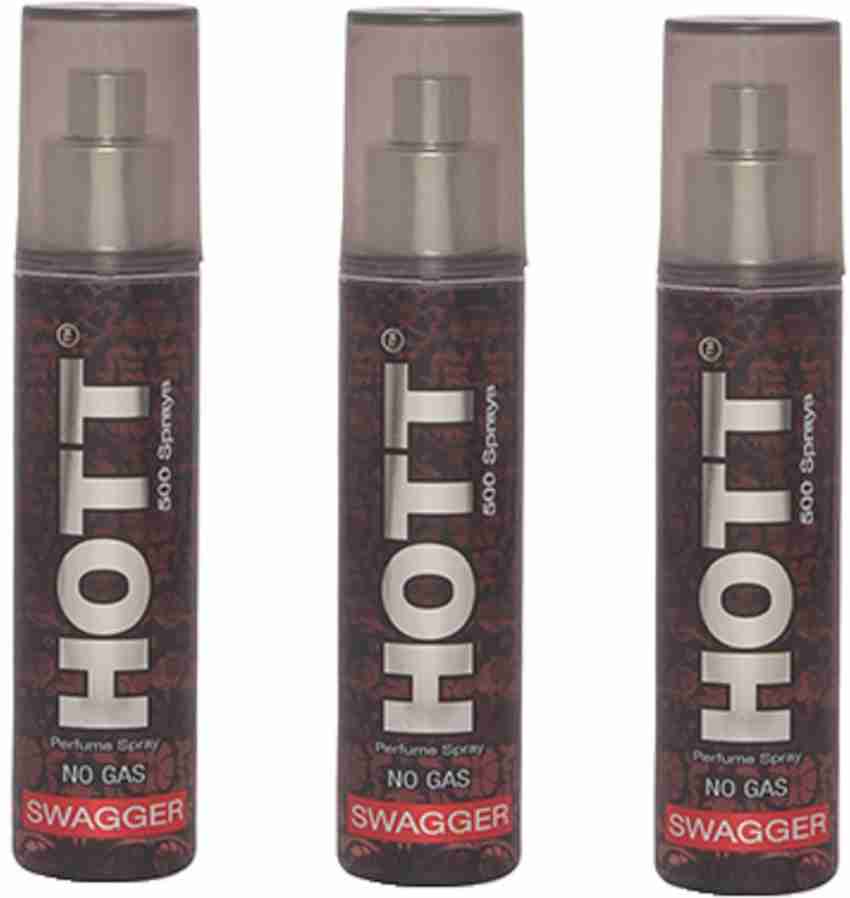 Buy HOTT SWAGGER Perfume Spray for Men Pack of 3 60ml each