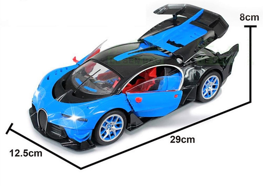 ToyGalaxy Bugatti Chiron GT Remote Control Rechargeable Car With Opening Doors and Led headlights Multicolor Bugatti Chiron GT Remote Control Rechargeable Car With Opening Doors and Led headlights Mul...