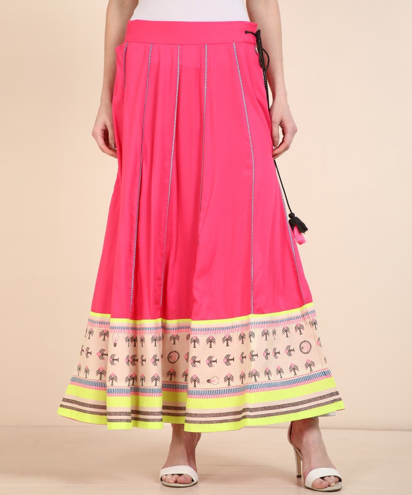 Pink skirt 2025 online india