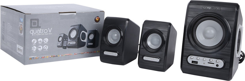 Buy Sonic Gear Sonicgear Quatro V Xtreme Bass Speakers With Remote