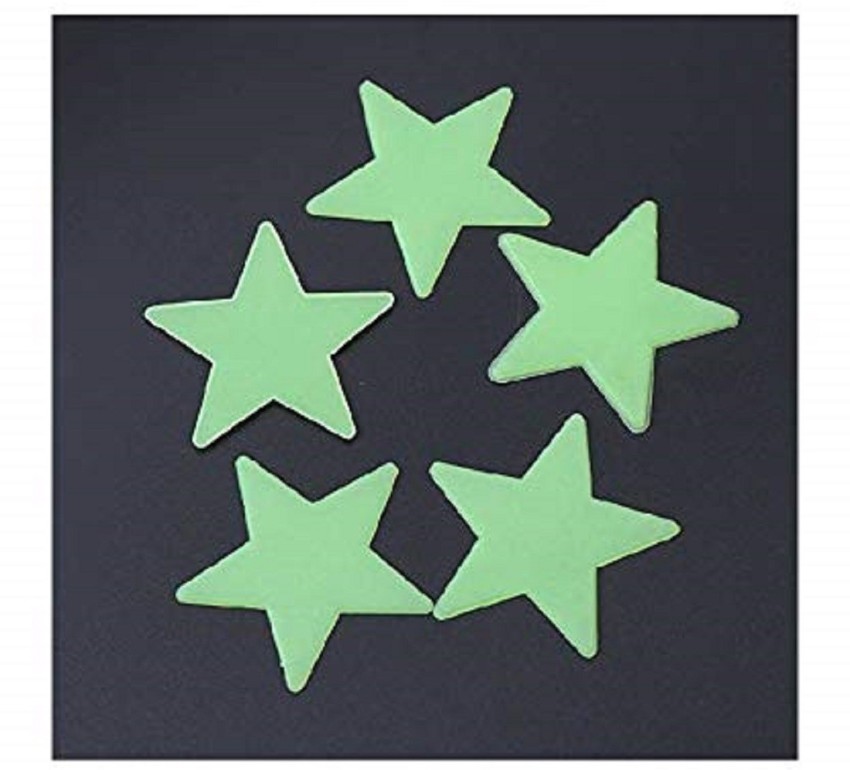 Zohra Collections 7 cm Glow in The Dark Galaxy of Stars with Moon Radium  Night Wall Stickers for Kids Glow in the Dark Sticker Price in India - Buy  Zohra Collections 7