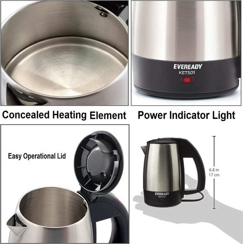 Eveready kettle outlet