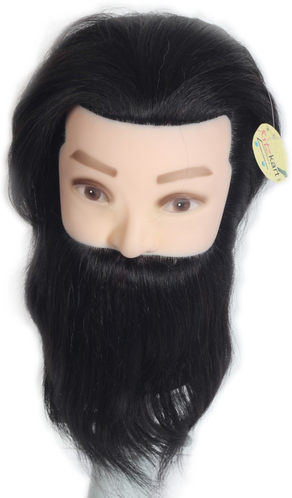 25inch Cosmetology Mannequin Head with Synthetic Hair Styling Head