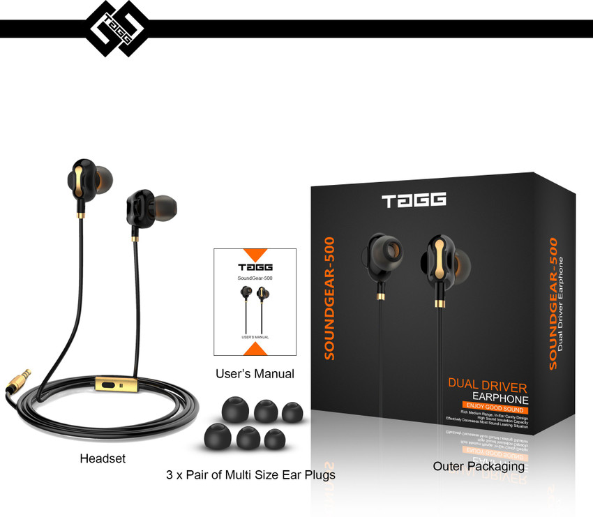 Tagg wired earphones on sale