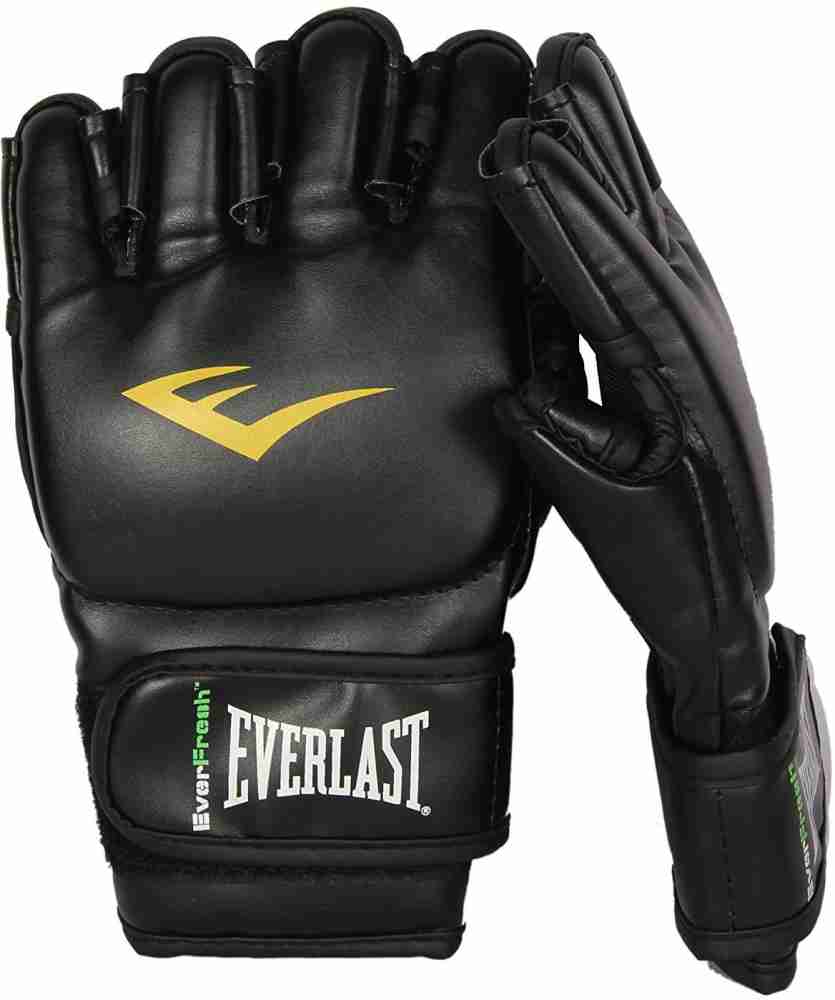 Everlast MMA Grappling Boxing Gloves, Black, Small/Medium