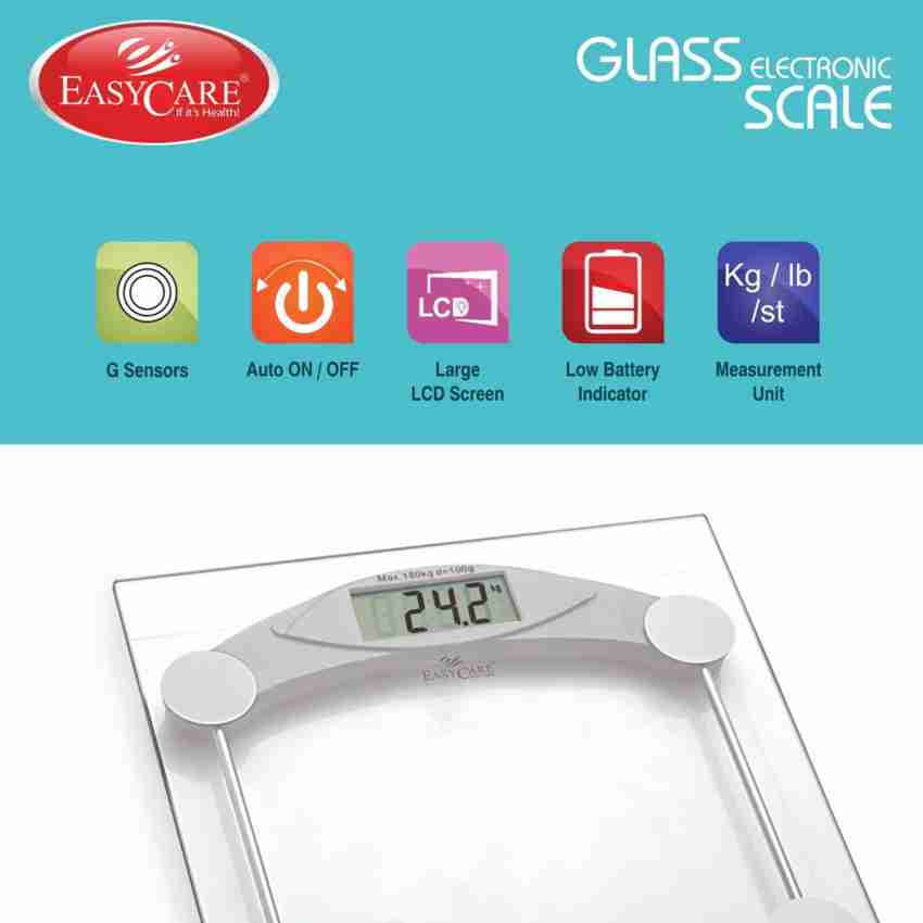 Best Digital Glass Weighing Scale Online at Best Price - EASYCARE -  EASYCARE - India's Most Trusted Healthcare Brand