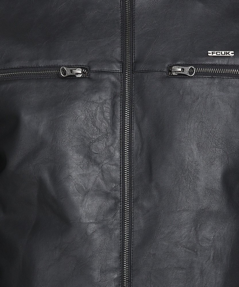 Fcuk leather jacket shop