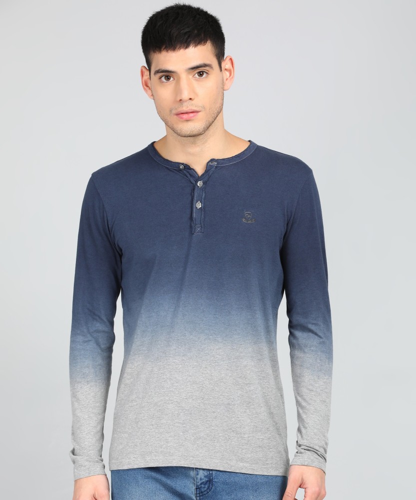 spykar henley t shirt