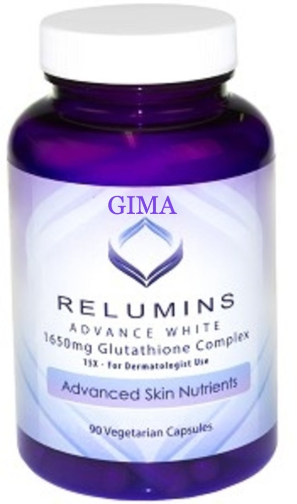 GIMA Relumins Advance White 1650mg Glutathione Complex 15x Skin