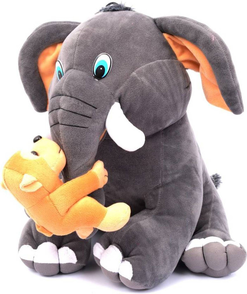 Pandora Premium Quality Soft Elephant Monkey Toy 40 CM 40 cm