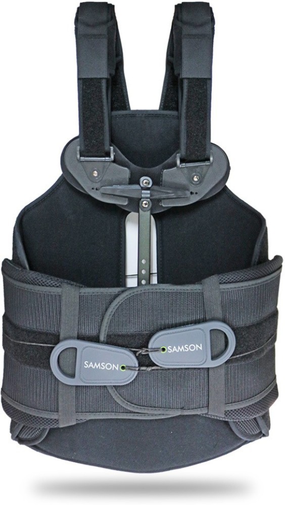 SAMSON T.L.S.O Corset(Thoracic & Lumbo Lace Pull Brace) for Back Support(2XL,Black)  Back / Lumbar Support - Buy SAMSON T.L.S.O Corset(Thoracic & Lumbo Lace  Pull Brace) for Back Support(2XL,Black) Back / Lumbar Support