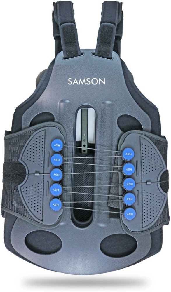 SAMSON T.L.S.O Corset(Thoracic & Lumbo Lace Pull Brace) for Back  Support(L,Black) Back / Lumbar Support - Buy SAMSON T.L.S.O Corset(Thoracic  & Lumbo Lace Pull Brace) for Back Support(L,Black) Back / Lumbar Support