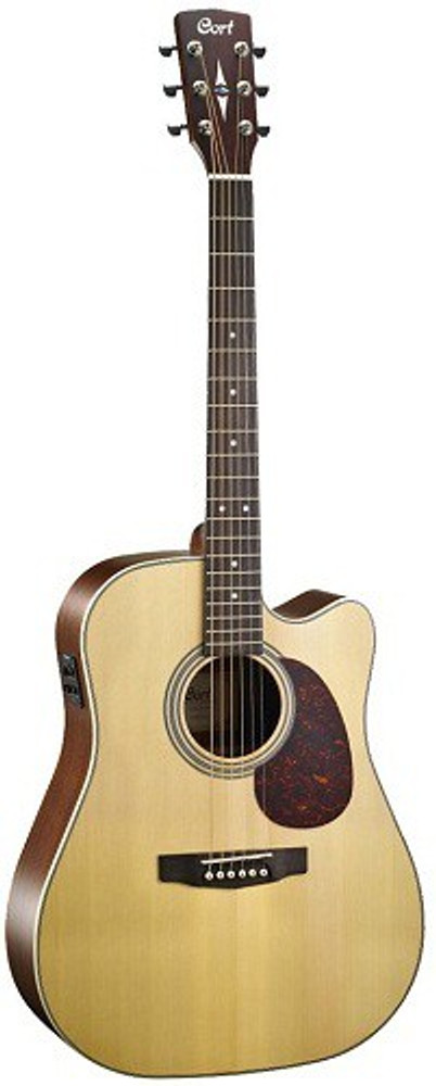 Cort MR600F NS Semi acoustic Guitar Linden Wood Rosewood Right