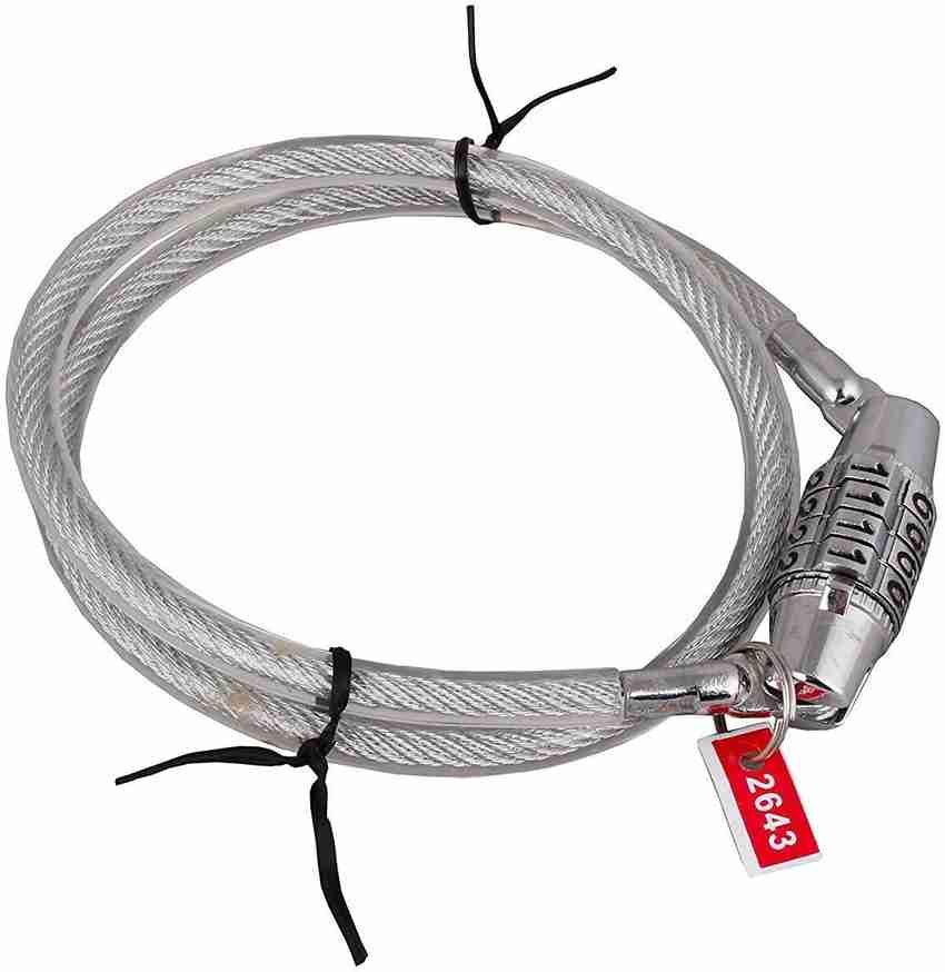 Quinergys 4 Digital Password Bicycle Lock Anti Theft Combination