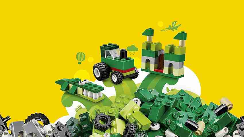 Lego classic green online creativity box 10708