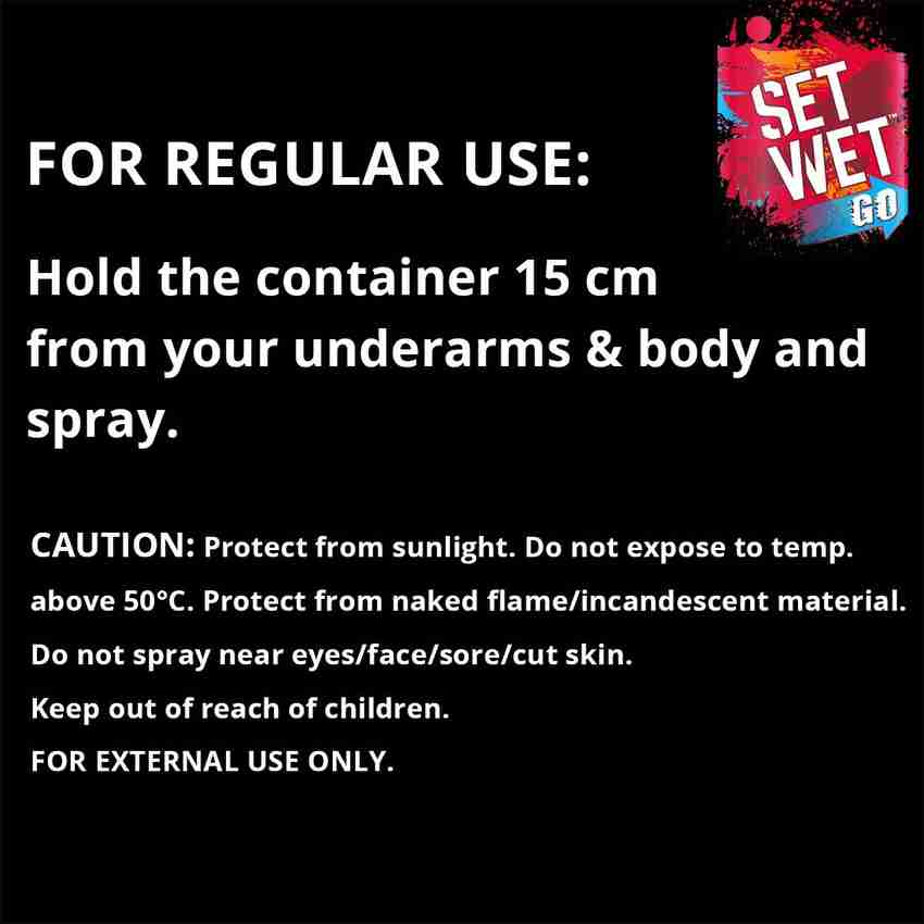 Set wet hotsell go pocket perfume