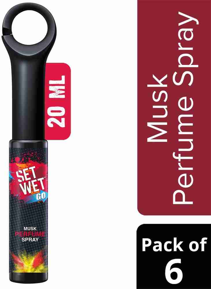 SET WET Go Musk Perfume Spray Pocket Perfume For Men Price