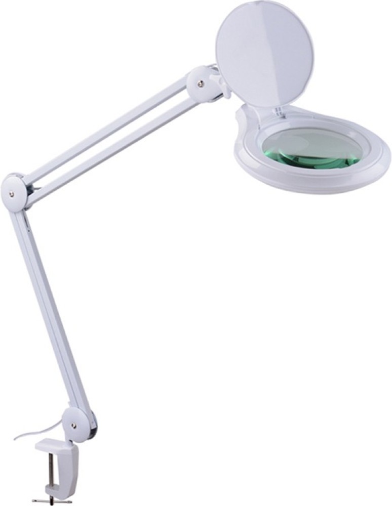 5X Desktop Clamp-On Magnifying Lamp Magnifier Light 12W