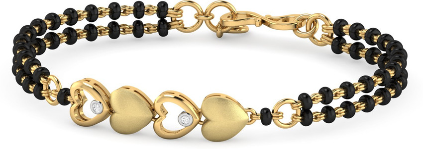 Mangalsutra bracelet pc jewellers discount