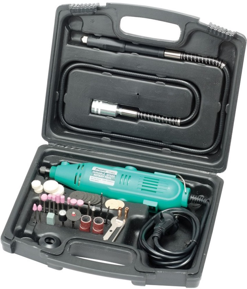 Proskit Variable Speed Rotary Tool Kit 230V PT 5501I Rotary Tool